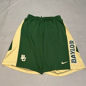 Nike Texas Baylor Bear Men Dri-Fit March Madness Basketball Short Green XL-6200